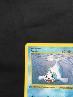 Pokemon Cards: Base Set 1st Edition Uncommon: Seel 41/102 - Image 2