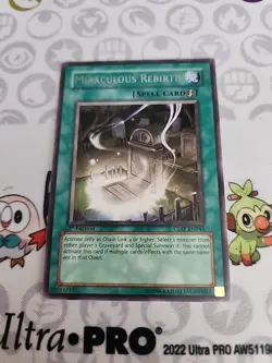 Yugioh Miraculous Rebirth CDIP-EN044 Ultimate Rare 1st Ed LP - Image 1
