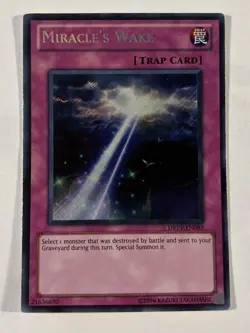 Miracle's Wake DREV-EN093 1st Edition Yugioh Yu-Gi-Oh! Secret Rare MP - Image 1
