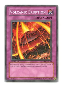 Volcanic Eruption - SD09-EN030 1st Edition - YuGiOh-MP - Image 1