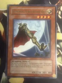 Yugioh: Elemental Hero Captain Gold - FOTB-EN014 - Ultra Rare - 1st Edition - MP - Image 1