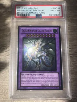 Yu-Gi-Oh! Dragon Knight Draco-Equiste DREV-EN038 Ultimate Rare - Image 1
