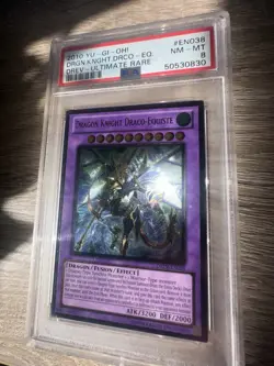 Yu-Gi-Oh! Dragon Knight Draco-Equiste DREV-EN038 Ultimate Rare - Image 2