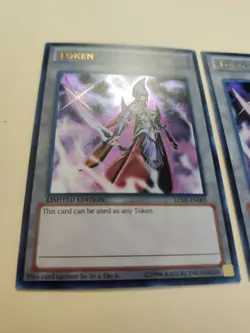 2x YuGiOh! Emissary of Darkness Token LC03-EN005 Ultra Rare NM/LP - Image 2