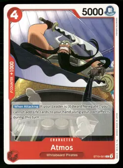 2024 RED Edward.Newgate Atmos Character / Red/Whitebeard Pirates #ST15-001 - Image 1