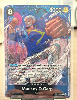 Monkey.D.Garp (Alt Art) One Piece TCG OP11-095 A Fist of Divine Speed English - Image 1
