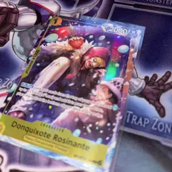 One Piece TCG Donquixote Rosinante OP12-108 Treasure Rare Art – Near Mint - Image 3