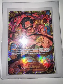 Gol D Roger OP09-118 SEC - Emperors In the New World One Piece TCG Mint! - Image 1