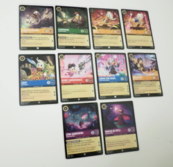 Disney Lorcana Theme Lot - Duck Tales Theme Lot Of 10 Cards - Image 2
