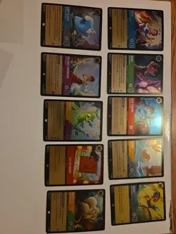 Disney Lorcana Lot Of 30 ( Sr, Rares, Foils) Foils First Picture - Image 1