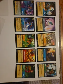 Disney Lorcana Lot Of 30 ( Sr, Rares, Foils) Foils First Picture - Image 2