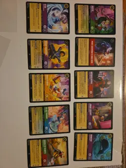 Disney Lorcana Lot Of 30 ( Sr, Rares, Foils) Foils First Picture - Image 3