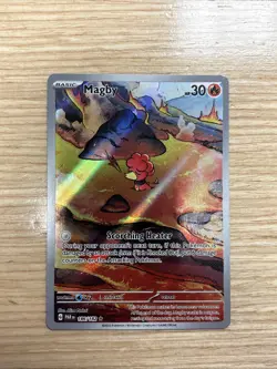 🔥Pokemon TCG Magby 186/182 Paradox Rift Illustration Rare Card NM/M Condition🔥 - Image 1