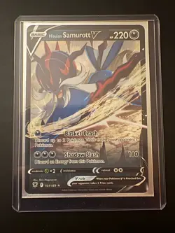 Hisuian Samurott V 101/189 Astral Radiance Pokemon Card NM - Image 1
