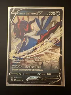 Hisuian Samurott V 101/189 Astral Radiance Pokemon Card NM - Image 2