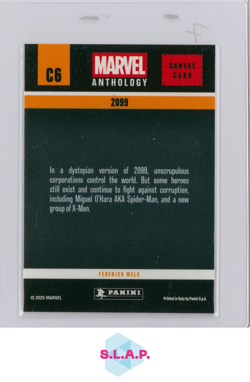 2099 PANINI C6 MARVEL ANTHOLOGY CANVAS CARD 2025 ENGLISH - Image 2