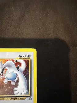 Lugia 9/111 Unlimited Neo Genesis Holo - WOTC Vintage Pokemon Card - MP/HP - Image 3