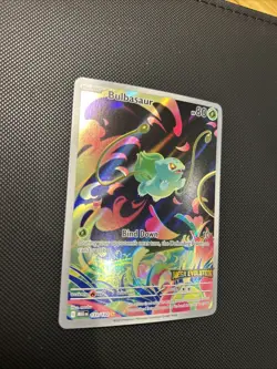 Bulbasaur - (Mega Evolution Pokemon- Stamped 133/132) Card Nm-mint - Image 2
