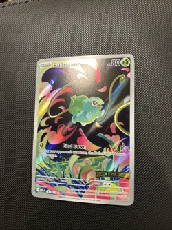 Bulbasaur - (Mega Evolution Pokemon- Stamped 133/132) Card Nm-mint - Image 3