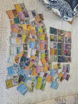Korean/Chinese Pokemon Card Lot Rares Holos Around 75 Cards NM/Mint - Image 1