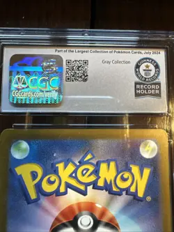 Pokemon 2023 Japanese Raging Surf 039/062 Yveltal Holo World Record Card - Image 5