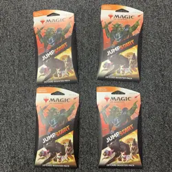Magic: The Gathering-JUMP/START 20-card Booster Pack Sealed Lot of 4 630509916641 - Image 1