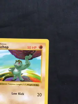 Pokemon Cards: Base Set 1st Edition Common: Machop 52/102 - Image 3