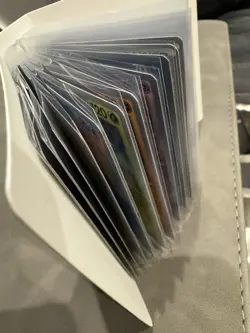 Pokemon Mini-Binder With 12 Unique Cards (includes 2 holos, great for gifts!) - Image 3