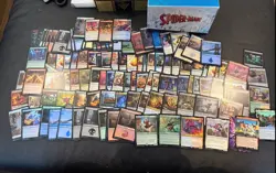 Magic The Gathering- Spider-Man card Bundle With Box And Promos - Image 1
