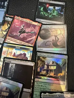 Magic The Gathering- Spider-Man card Bundle With Box And Promos - Image 3