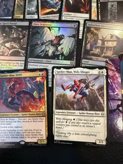 Magic The Gathering- Spider-Man card Bundle With Box And Promos - Image 4
