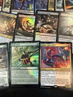 Magic The Gathering- Spider-Man card Bundle With Box And Promos - Image 5