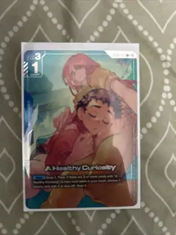[ENGLISH] Gundam TCG Card Game A Healthy Curiosity - GD03 - 101 R+ Alt Art Foil - Image 1