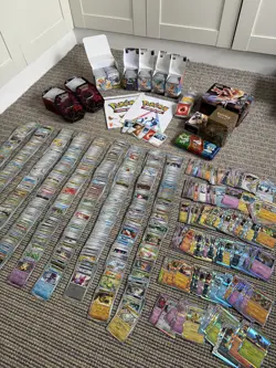 Massive Job Lot Bundle Collection Of Pokemon Cards - Image 1