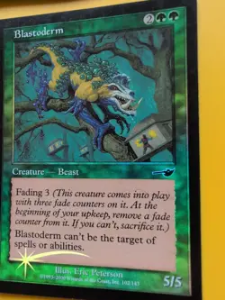 Blastoderm x2 Beeast MTG 2 Card. OLD VINTAGE FOIL. NEMESIS. - Image 3