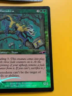 Blastoderm x2 Beeast MTG 2 Card. OLD VINTAGE FOIL. NEMESIS. - Image 4