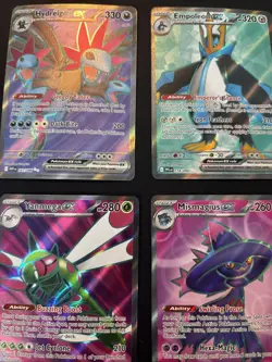 Pokemon TCG: White Flare & Phantasmal Flames 4 Card Full Art Ex Lot - Image 1