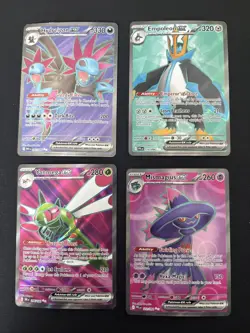 Pokemon TCG: White Flare & Phantasmal Flames 4 Card Full Art Ex Lot - Image 2