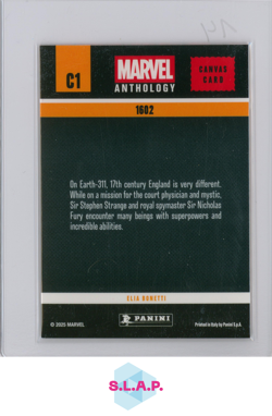 1602 PANINI C1 MARVEL ANTHOLOGY CANVAS CARD 2025 ENGLISH - Image 2