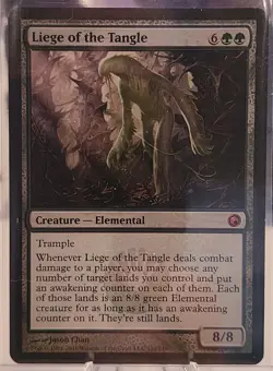 MtG Liege of the Tangle Scars of Mirrodin Regular - Image 1