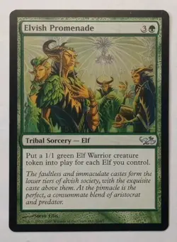 MTG - Elvish Promenade - Duel Decks: Elves vs. Goblins 20/62 - Regular Uncommon - Image 1