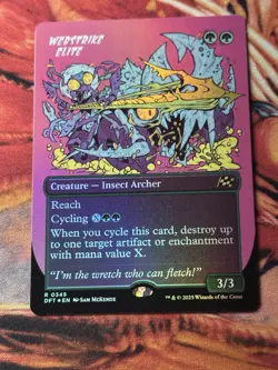 Webstrike Elite - Foil - Borderless Aetherdrift MTG - Image 1