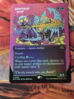 Webstrike Elite - Foil - Borderless Aetherdrift MTG - Image 2