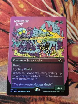 Webstrike Elite - Foil - Borderless Aetherdrift MTG - Image 5