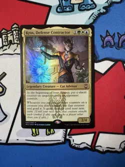 Kros, Defense Contractor x1 Mtg Foil New Capenna Commander - Image 1