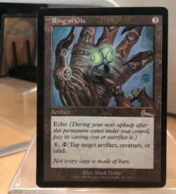 Magic the Gathering: Urza's Legacy Ring of Gix MtG - Image 1