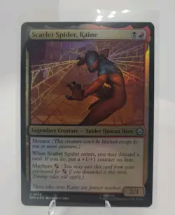 Scarlet Spider, Kaine #0143 U Foil Marvel's Spider-Man NM - Image 1