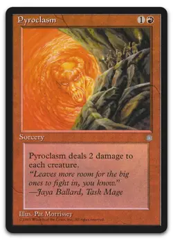 Pyroclasm #214 (NM) Ice Age ICE Magic MTG - Image 1