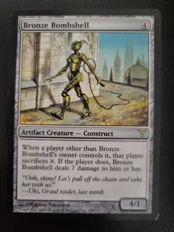 🔮Bronze Bombshell - Dissension - Magic The Gathering - MTG - Image 1