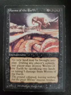 🔮Worms of the Earth - The Dark - Magic The Gathering - MTG - Image 1